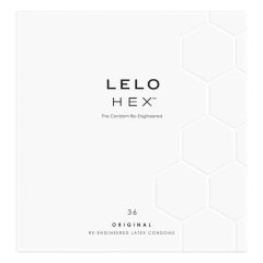 LELO Hex Original - luksusowe prezerwatywy (36 sztuk)