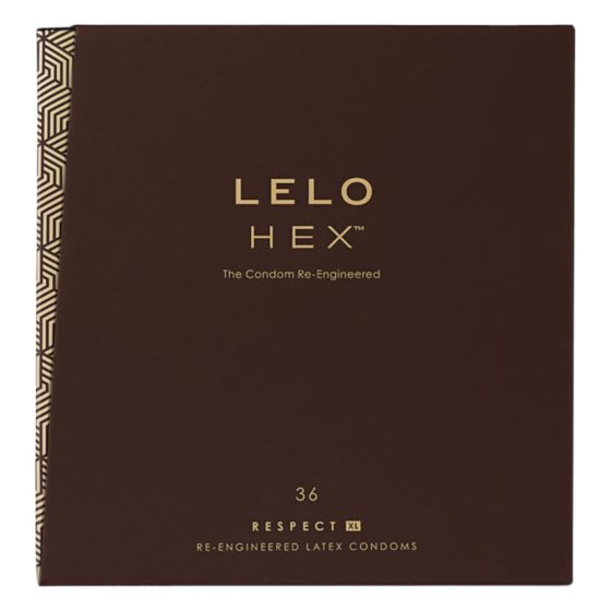 LELO Hex Respect XL - luksusowe prezerwatywy (36 sztuk)
