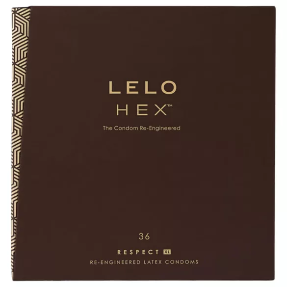 LELO Hex Respect XL - prezerwatywy powiększone - 36 sztuk