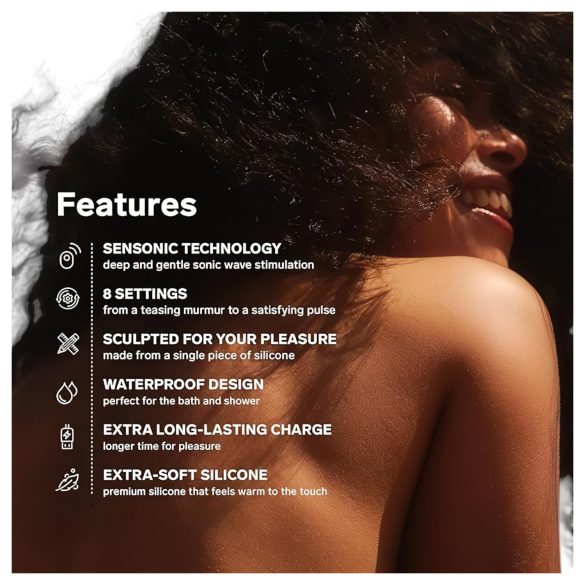 LELO Sona - stymulator łechtaczki falami dźwiękowymi - czerwony