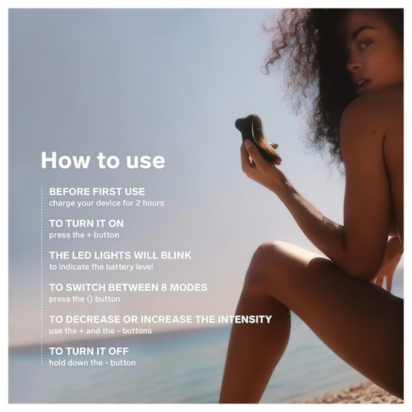 LELO Sona - stymulator łechtaczki falami dźwiękowymi - czerwony