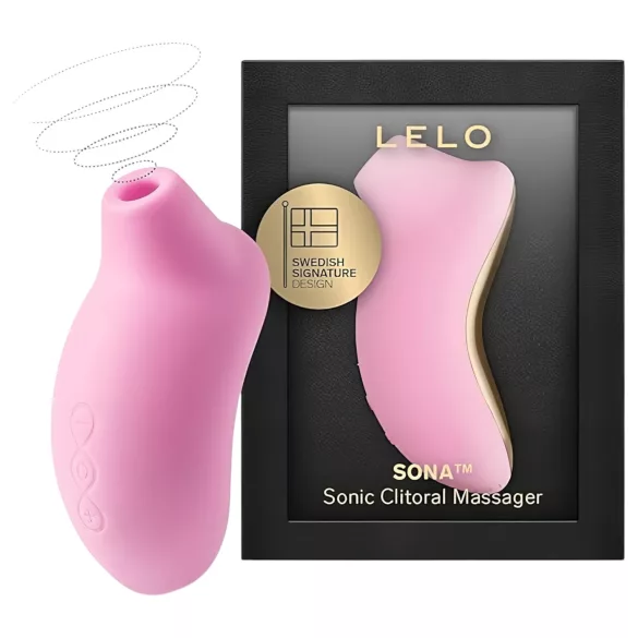 LELO Sona - stymulator łechtaczki na fale dźwiękowe - różowy