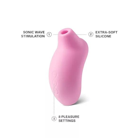 LELO Sona - stymulator łechtaczki na fale dźwiękowe - różowy