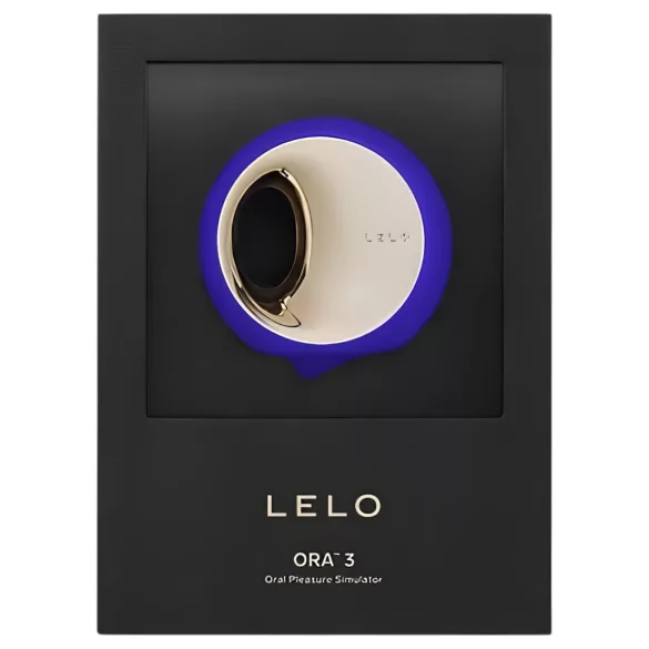 LELO Ora 3 - symulator seksu oralnego i wibrator do łechtaczki - niebieski