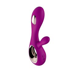   LELO Soraya Wave - bezprzewodowy wibrator z różdżką i wibrującym ramieniem (fioletowy)