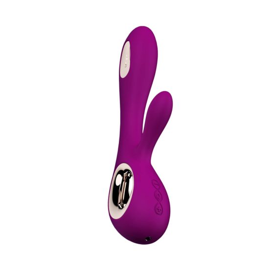 LELO Soraya Wave - bezprzewodowy wibrator z różdżką i wibrującym ramieniem (fioletowy)