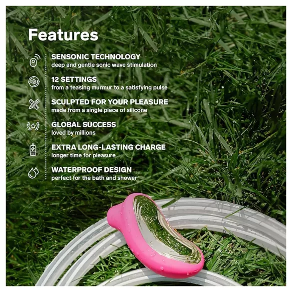 LELO Sona 2 - stymulator łechtaczki fale dźwiękowe - fioletowy