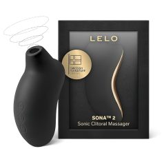 LELO Sona 2 - Akustyczny Stymulator Łechtaczki (czarny)