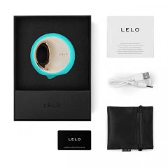   LELO Ora 3 - symulator seksu oralnego i wibrator łechtaczkowy (turkusowy)