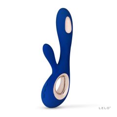  LELO Soraya Wave - bezprzewodowy wibrator z różdżką i wibrującym ramieniem (niebieski)