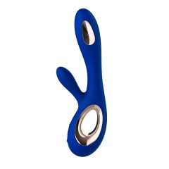   LELO Soraya Wave - bezprzewodowy wibrator z różdżką i wibrującym ramieniem (niebieski)