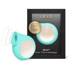   LELO Sila - stymulator łechtaczki falami dźwiękowymi - wodoodporny turkusowy