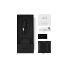 LELO Tiani Duo - silikonowy wibrator (czarny)