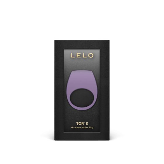 LELO Tor 3 - inteligentny wibrujący pierścień na penisa z możliwością ładowania (fioletowy)