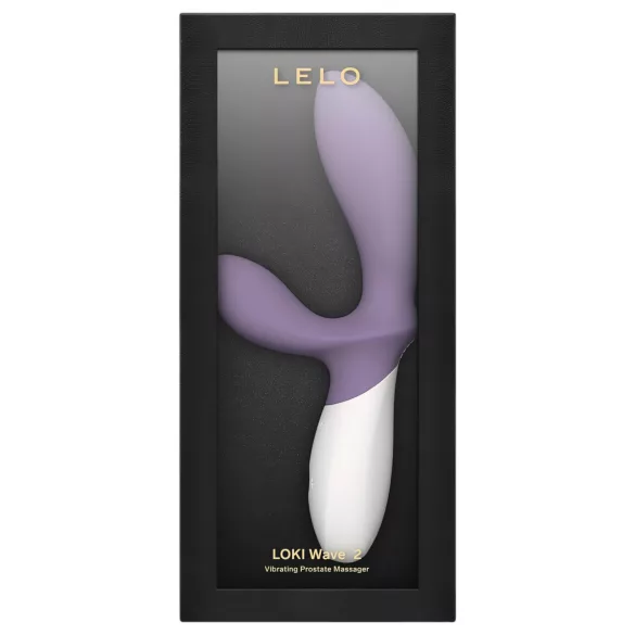 LELO Loki Wave 2 - wibrator do prostaty ładowalny wodoodporny fioletowy