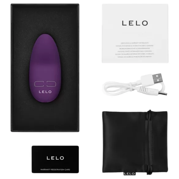 LELO Lily 3 - wibrator łechtaczkowy wodoodporny akumulatorowy - fioletowy