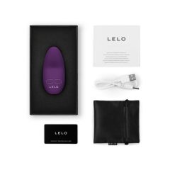  LELO Lily 3 - ładowalny, wodoodporny wibrator łechtaczkowy (ciemny fiolet)