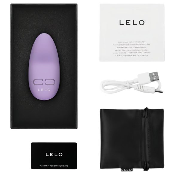 LELO Lily 3 - wibrator łechtaczkowy akumulatorowy wodoodporny fioletowy