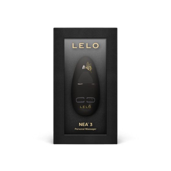 LELO Nea 3 - ładowalny, wodoodporny wibrator łechtaczkowy (czarny)