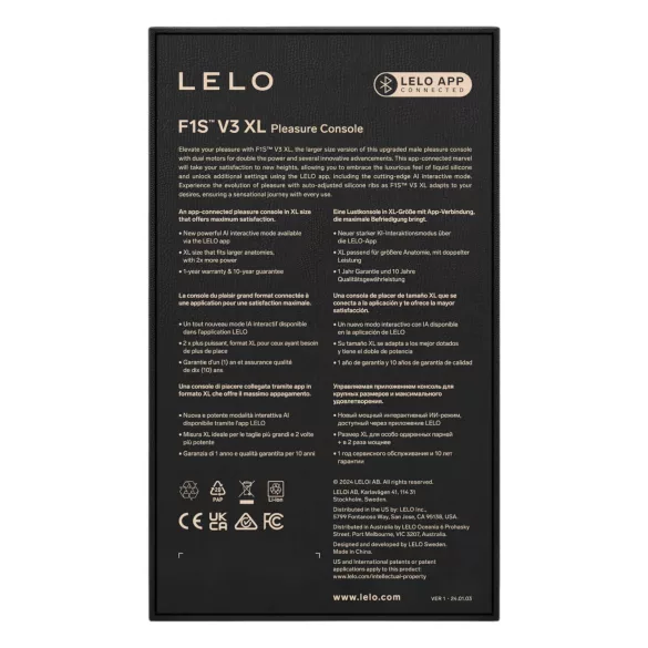 LELO Siri 3 - wibrator łechtaczki aktywowany dźwiękiem - silikon różowy