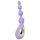 LELO Soraya Beads - fioletowy, wodoodporny wibrujący korek analny