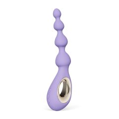   LELO Soraya Beads - ładowalny, wodoodporny wibrator analny (fioletowy)