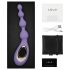 LELO Soraya Beads - fioletowy, wodoodporny wibrujący korek analny