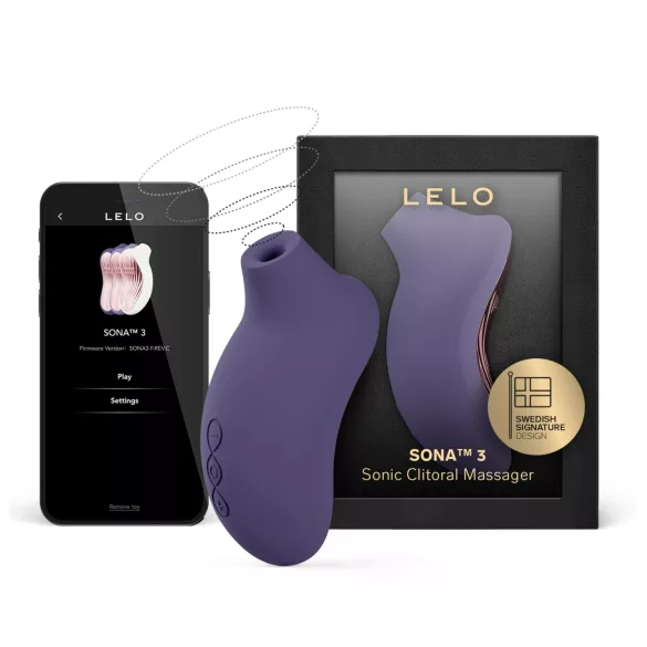 LELO Sona 3 - stymulator łechtaczki z falami dźwiękowymi - fioletowy