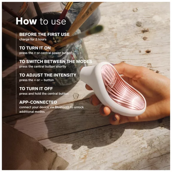 LELO Sona 3 - stymulator łechtaczki z falami dźwiękowymi - fioletowy