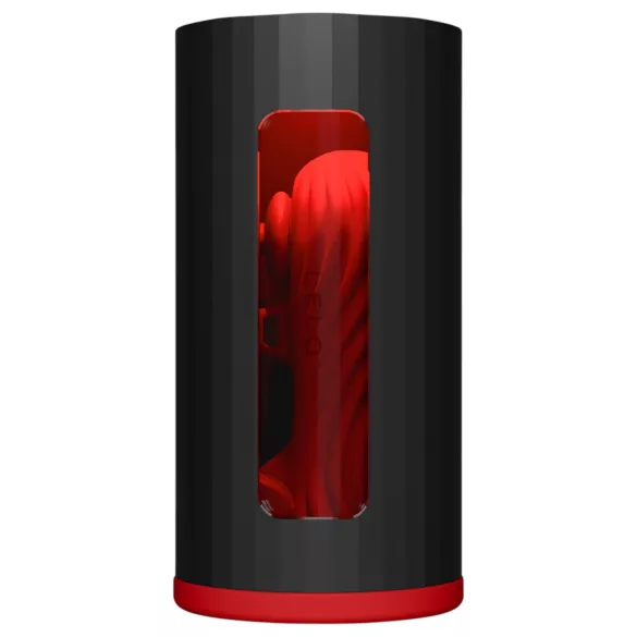 LELO F1s V3 - masturbator interaktywny - silikon - czerwony