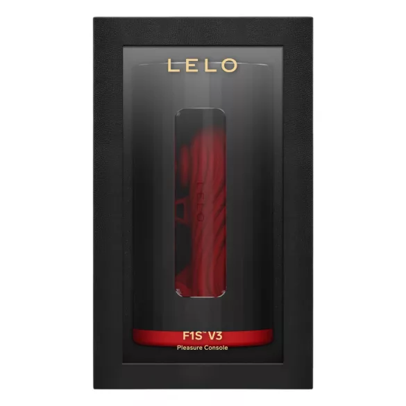 LELO F1s V3 - masturbator interaktywny - silikon - czerwony
