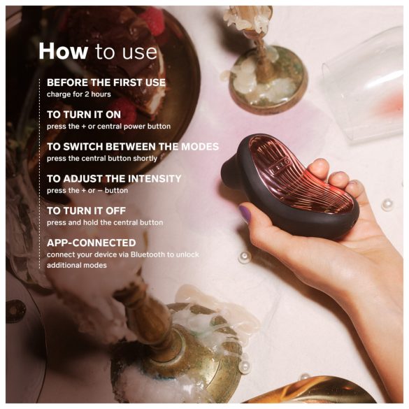 LELO Sona 3 Cruise - stymulator łechtaczki fale dźwiękowe - czarny