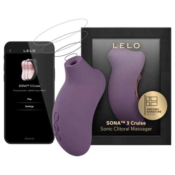 LELO Sona 3 Cruise - stymulator łechtaczki falami dźwiękowymi - fioletowy
