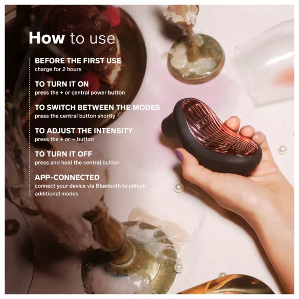 LELO Sona 3 Cruise - stymulator łechtaczki fale dźwiękowe - różowy