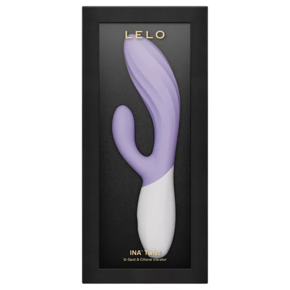 LELO INA Twist - króliczek, wibrator typu rabbit z ramieniem na łechtaczkę do punktu G (fioletowy)