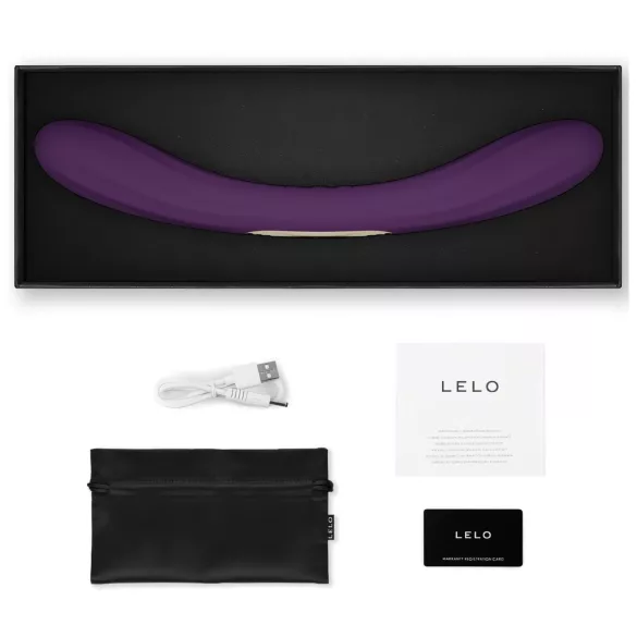 LELO Boomerang - wibrator dwustronny (fioletowy)