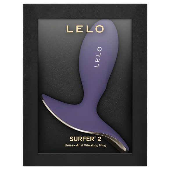 LELO Surfer - inteligentna wibrująca wtyczka analna (fioletowa)