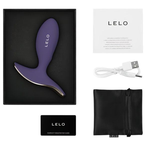 LELO Surfer - inteligentna wibrująca wtyczka analna (fioletowa)