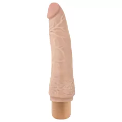 Dr. Skin Vibe No.7 - realistyczny wibrator (cielisty)