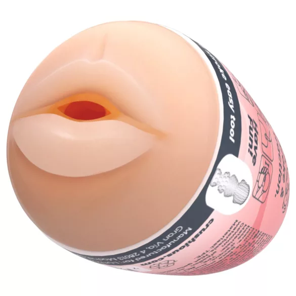 Crushious Ezy Egg Mouth - jajko masturbator (w kolorze ciała)