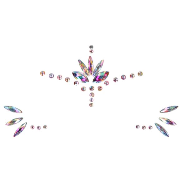 Le Désir Contact - naklejki na oczy - brokatowe - tęczowe