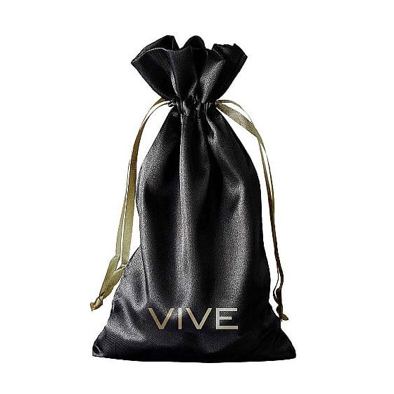 Vive - satynowa torba na zabawki erotyczne (czarna)