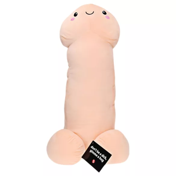 Przytulanka pénisz - maskotka pluszowa - 30 cm - beżowy