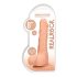 RealRock Dong 8 - realistyczny dildo z jądrami (20cm) - naturalny kolor