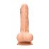 RealRock Dong 8 - realistyczny dildo z jądrami (20cm) - naturalny kolor