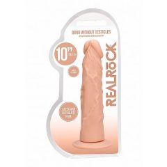 RealRock Dong 10 - realistyczne dildo (25 cm) - naturalne
