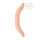 RealRock Double Dong 14 - podwójne dildo (36 cm) - naturalne