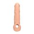 RealRock Penis Sleeve 8 - 21cm powłoka - naturalny