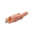 RealRock Penis Sleeve 8 - 21cm powłoka - naturalny