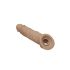 RealRock nakładka na penisa 21cm - ciemny naturalny kolor